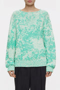 Crew Neck Long Sleeve - Green Kick - Women