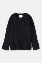 Closed - V Neck Long Sleeve - Black - Mujer