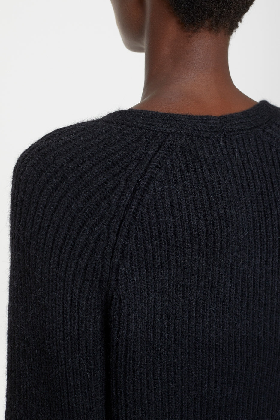 Closed - V Neck Long Sleeve - Black - Mujer