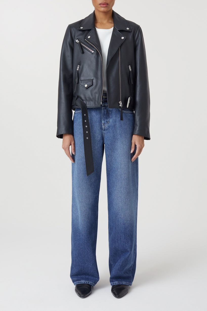 Biker Jacket - Black - Women