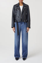 Biker Jacket - Black - Women