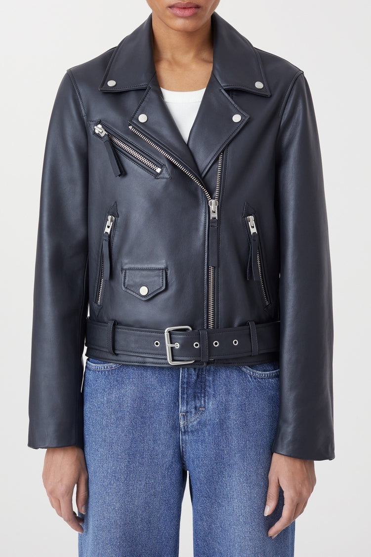 Biker Jacket - Black - Women