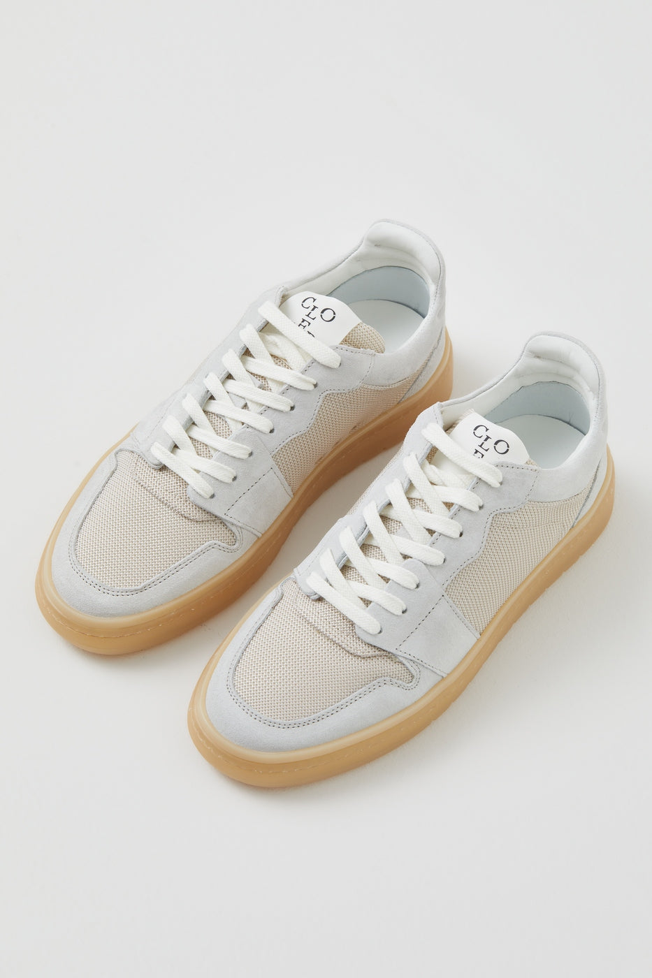 Closed - Sneaker Low - Light Grey Melange - Mujer