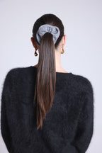 Cachou Hair Scrunchie - Dark Grey - Women