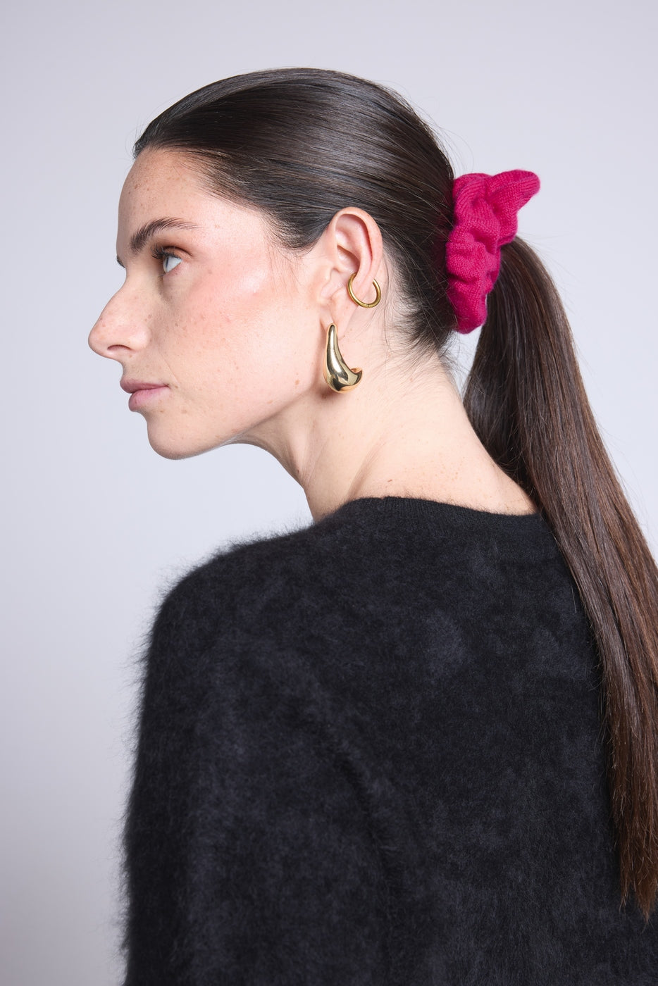 Scrunchie para el Pelo Cachou - Fucsia - Mujer