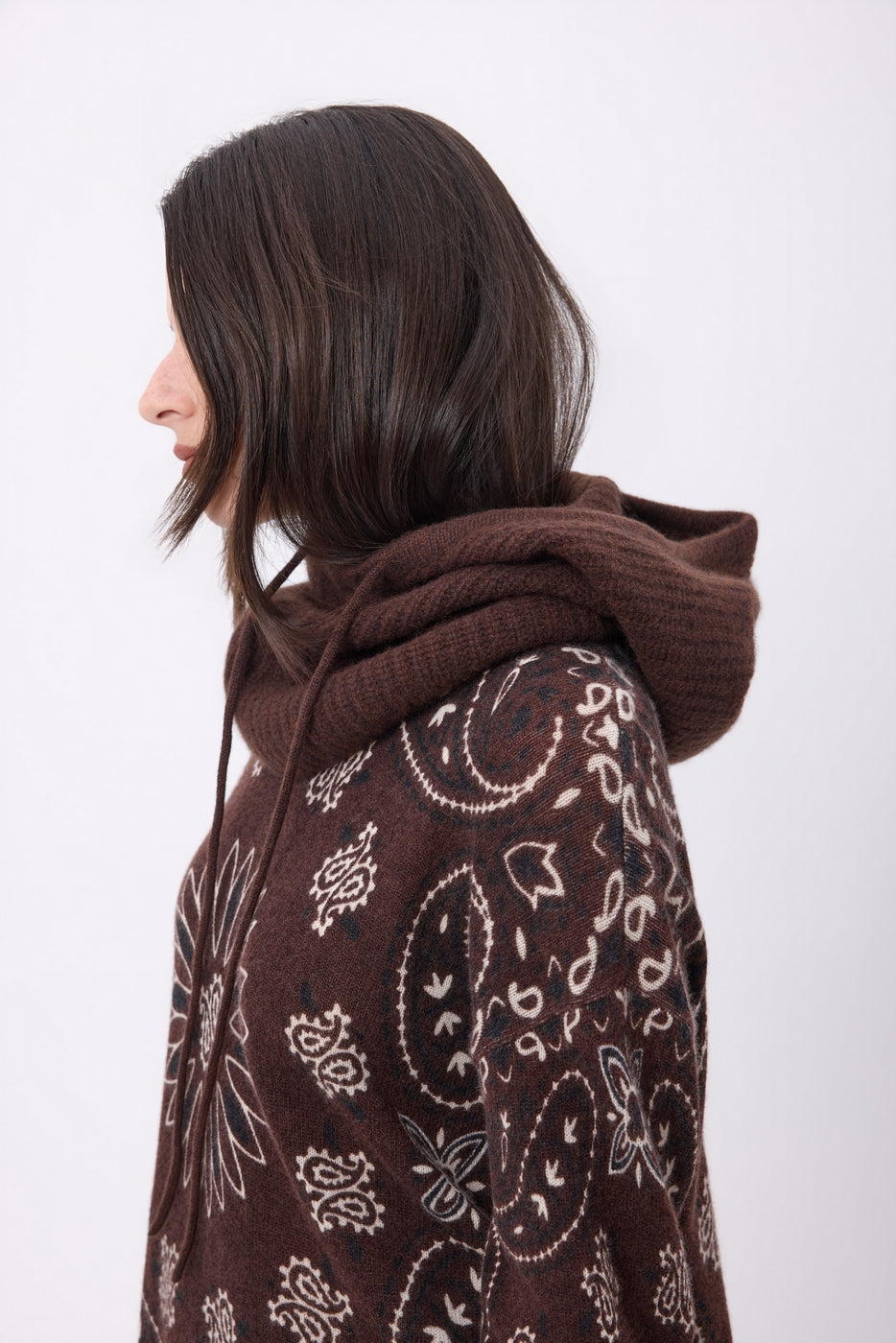 Passamontagna - Marrone Cioccolato - Unisex - 100% Cashmere