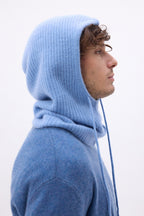 Passamontagna - Blu Jeans - Unisex - 100% Cashmere