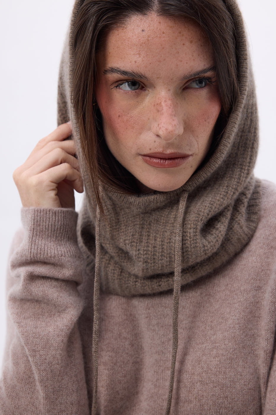 Passamontagna - Nocciola - Unisex - 100% Cashmere