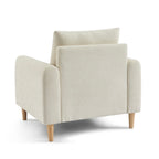 Caliba - Fast Fåtölj 1-sits - Chenilletyg Beige