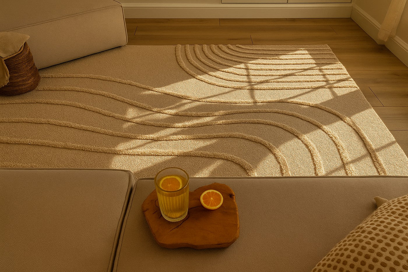 California 911 Carpet - Beige - Indoor