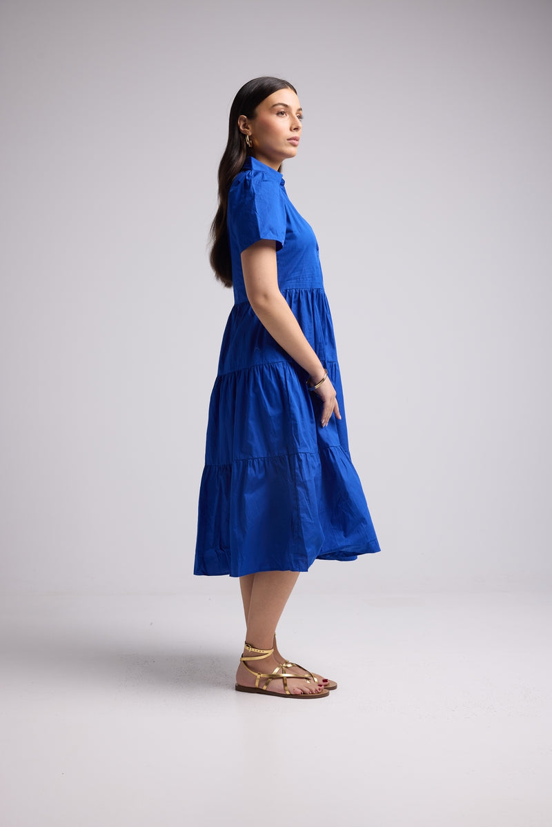 Robe Courte - Camille - Bleu