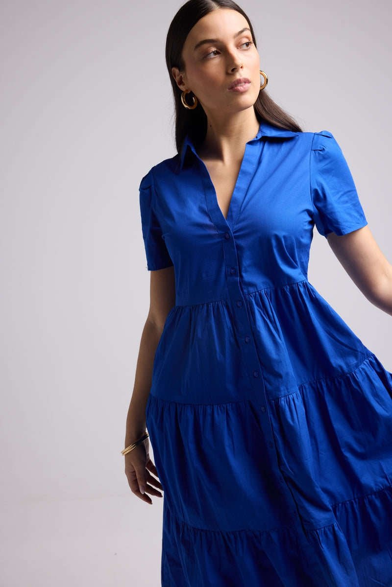 Robe Courte - Camille - Bleu
