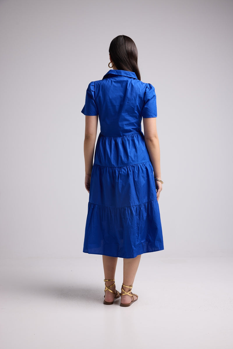 Robe Courte - Camille - Bleu