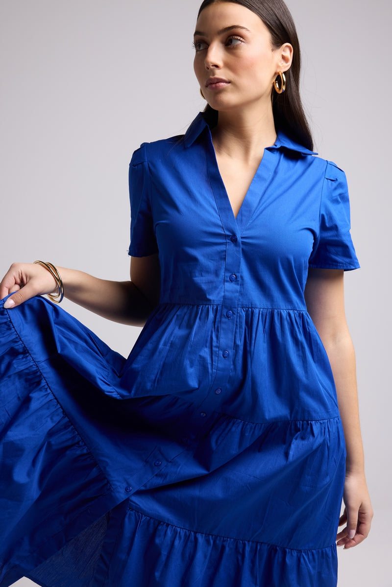 Robe Courte - Camille - Bleu