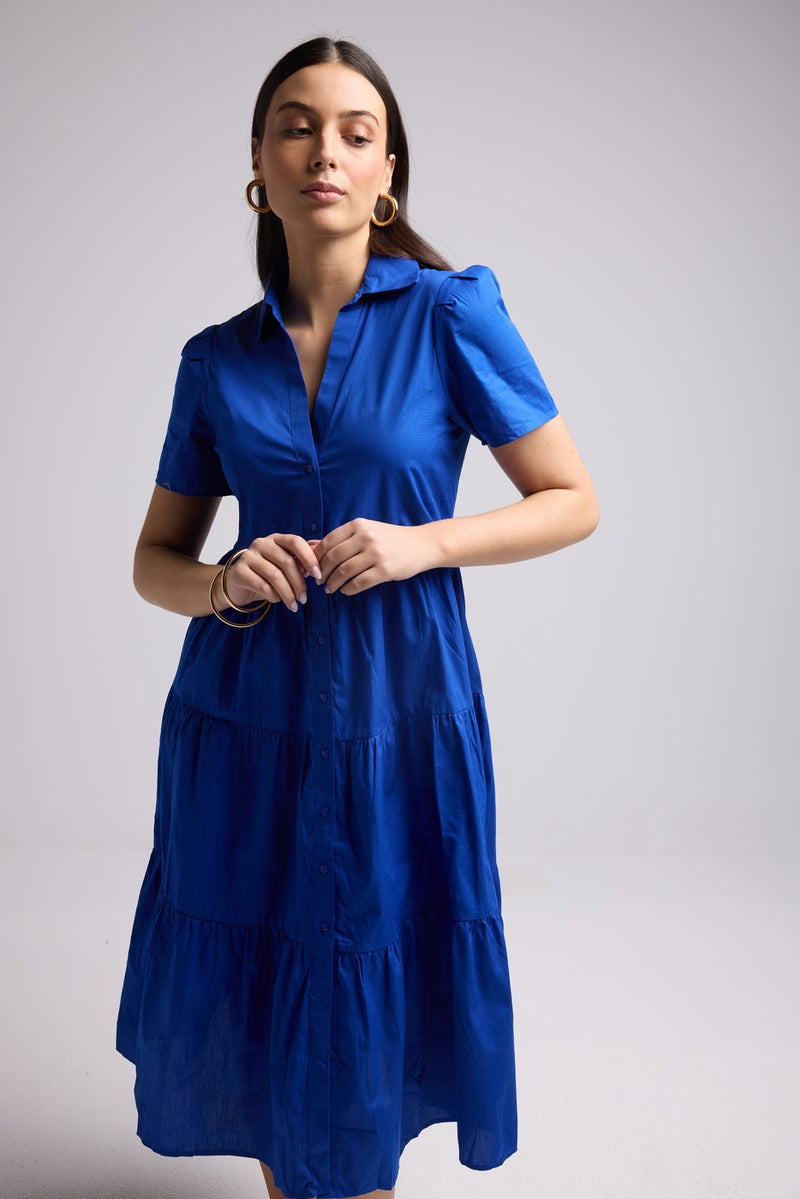 Robe Courte - Camille - Bleu