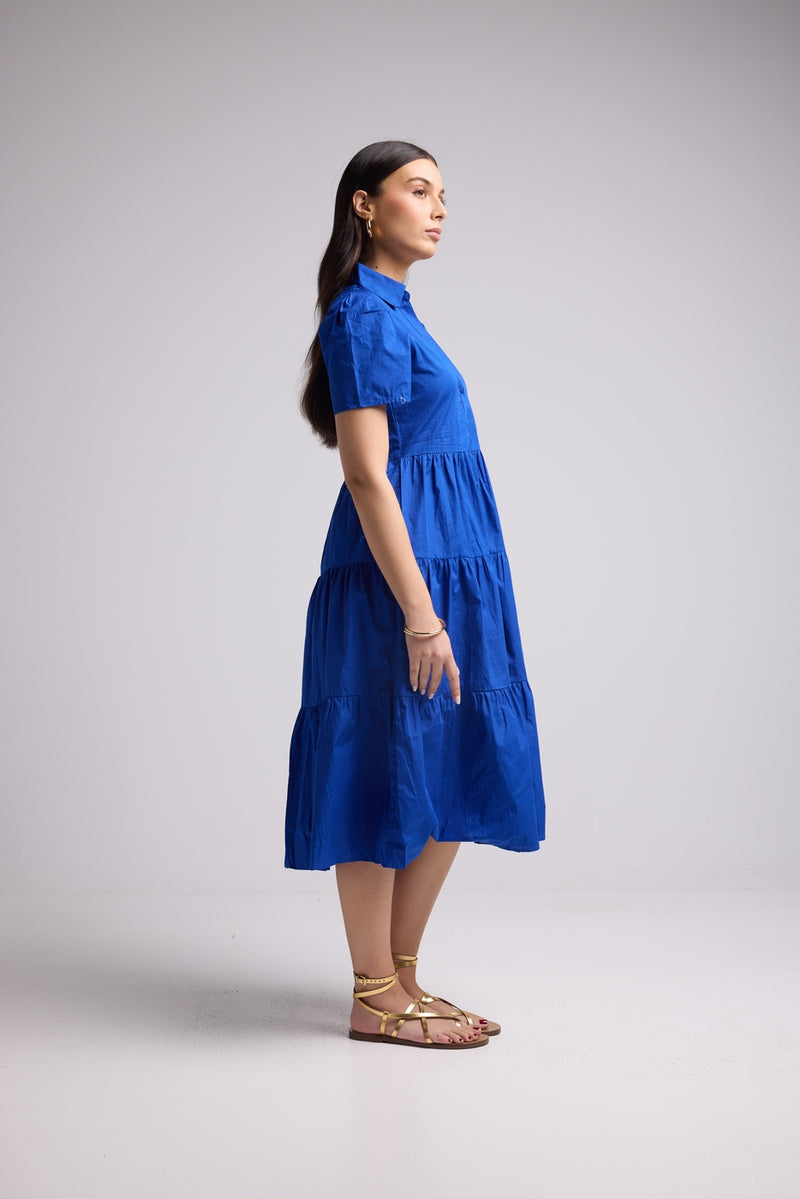 Robe Courte - Camille - Bleu