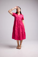 Short Dress - Camille - Pink