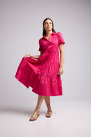Short Dress - Camille - Pink