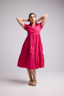 Short Dress - Camille - Pink