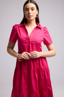 Short Dress - Camille - Pink