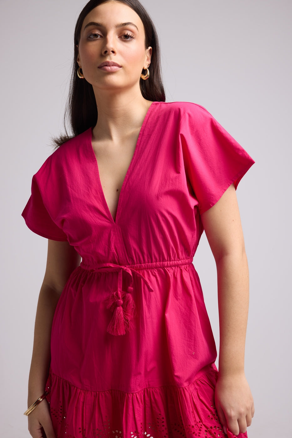 Vestido Corto - Candice - Rosa