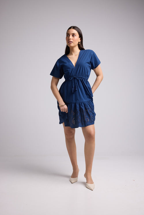 Robe Courte - Candice - Navy
