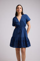 Robe Courte - Candice - Navy