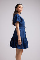 Robe Courte - Candice - Navy