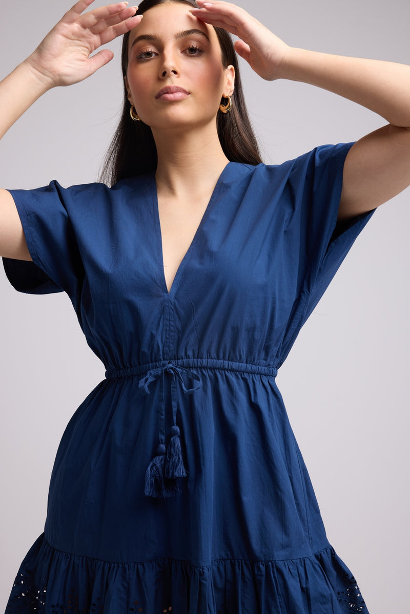 Robe Courte - Candice - Navy