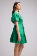 Robe Courte - Candice - Vert