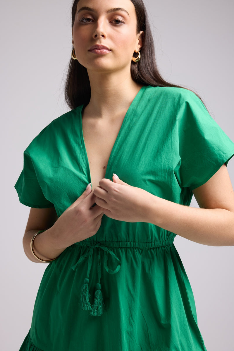 Robe Courte - Candice - Vert