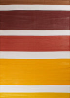 Capri - Tapis D'Extérieur - Polypropylène - Orange