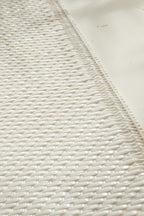 Capri - Tapis D'Extérieur - Polypropylène - Blanc