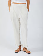 Parachute Capri Trousers - Cloudy Grey - Women