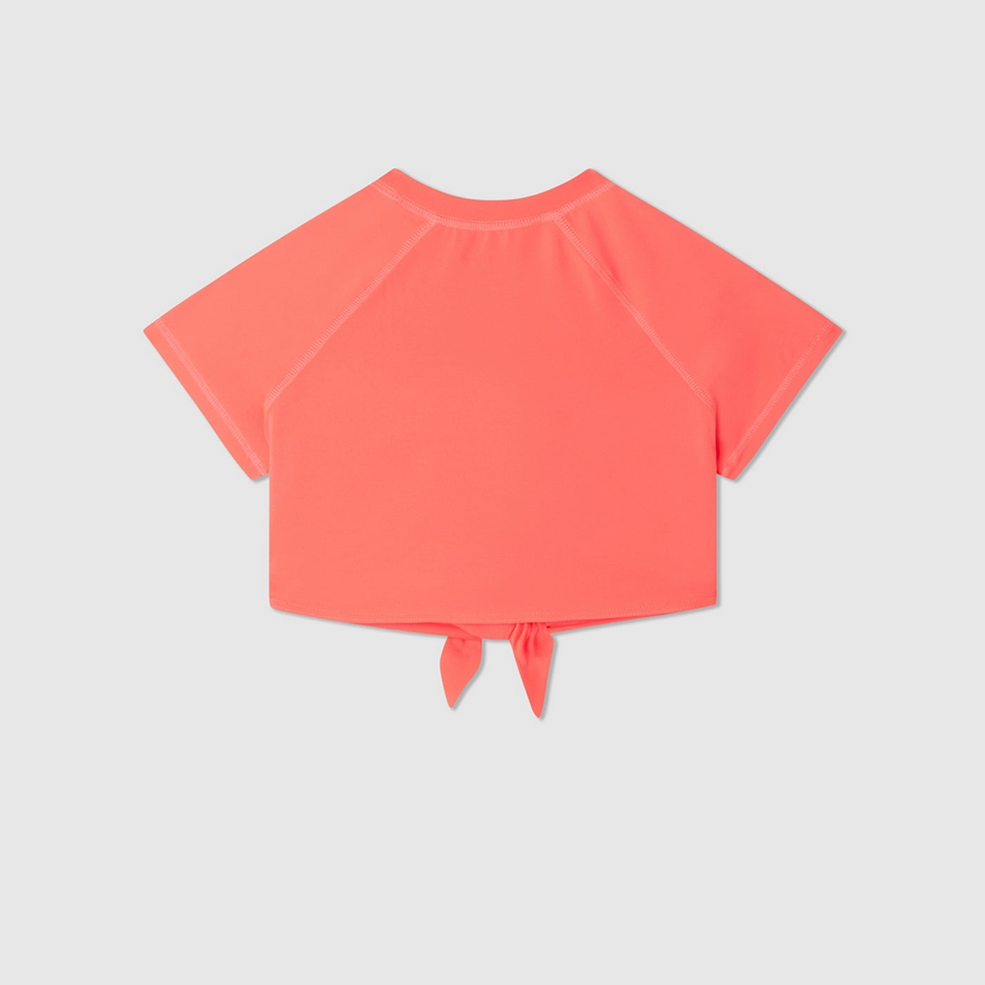 Crop Top De Baño Caraibes - Laser Coral - Mujer
