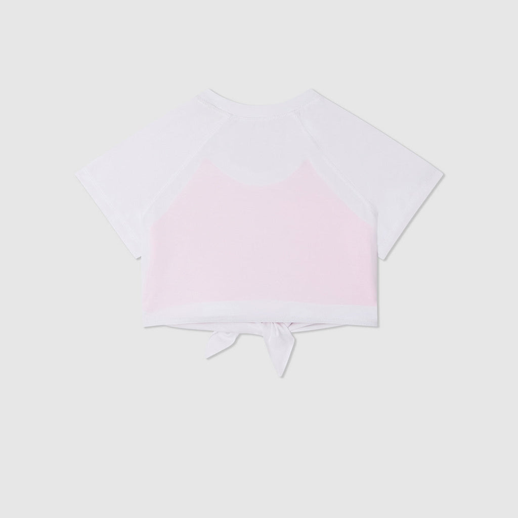 Crop Top De Bain Caraibes - White - Femme