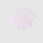 Crop Top De Bain Caraibes - White - Femme