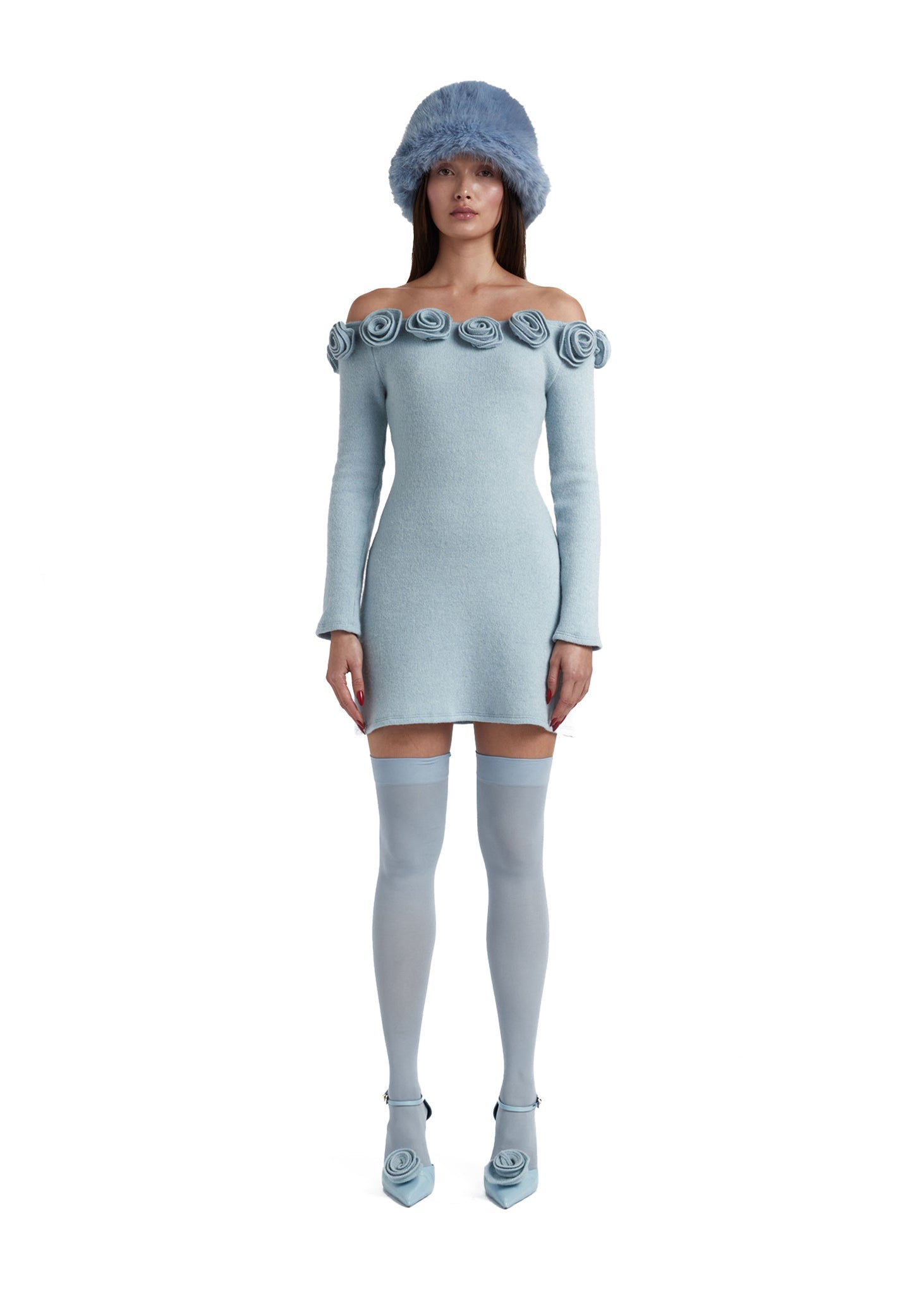 Robe Carlota Bleu
