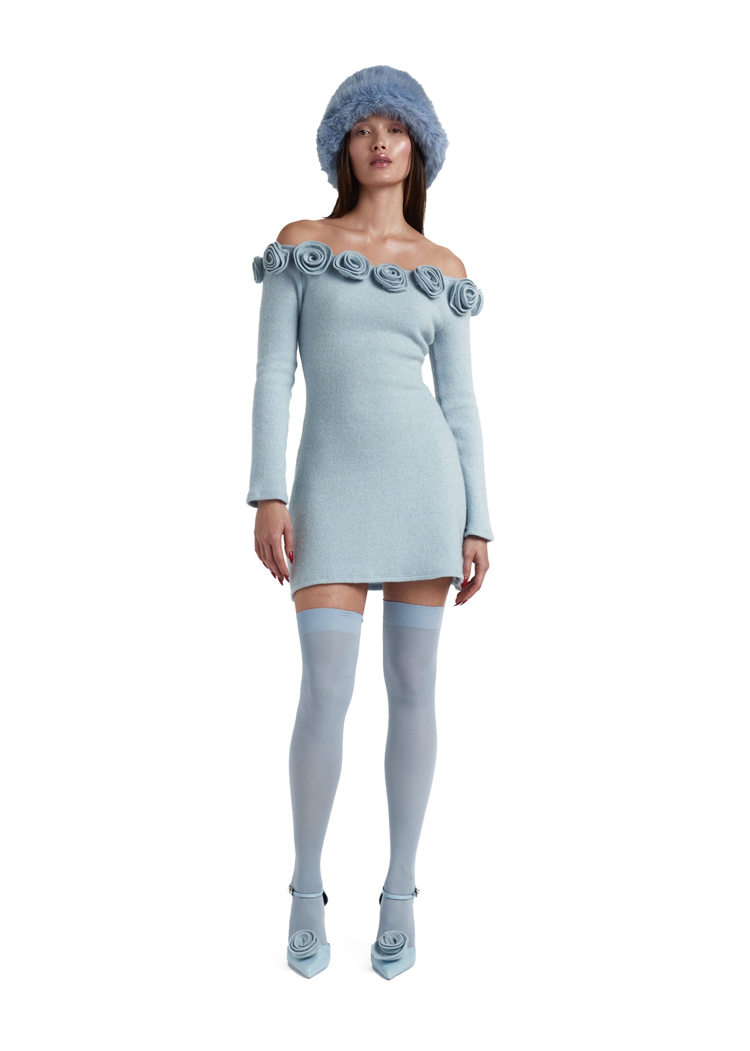 Robe Carlota Bleu