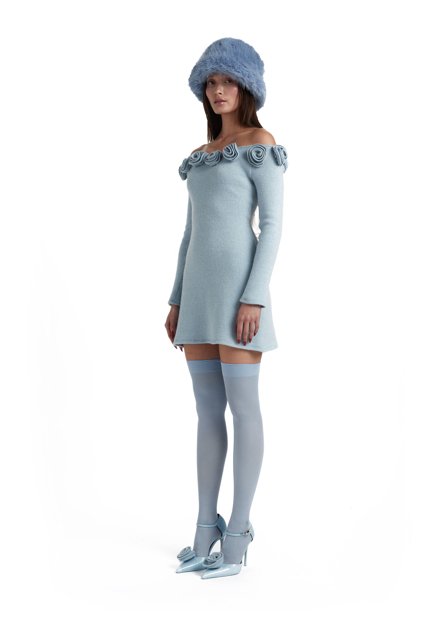 Robe Carlota Bleu