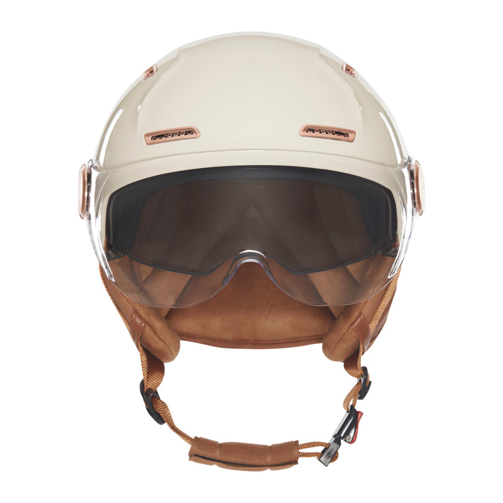 Exklusiv Casque Velo E-Bike2 - Creme