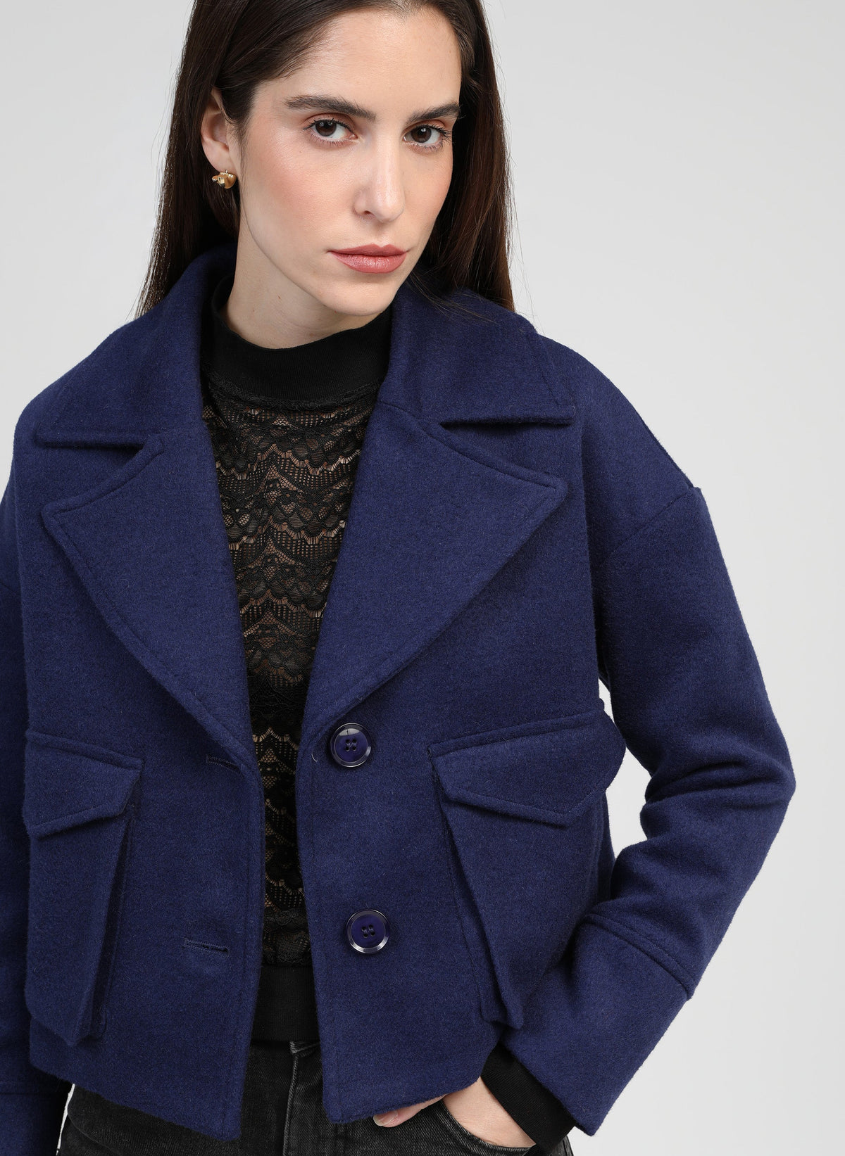 Veste Cassandra Bleu