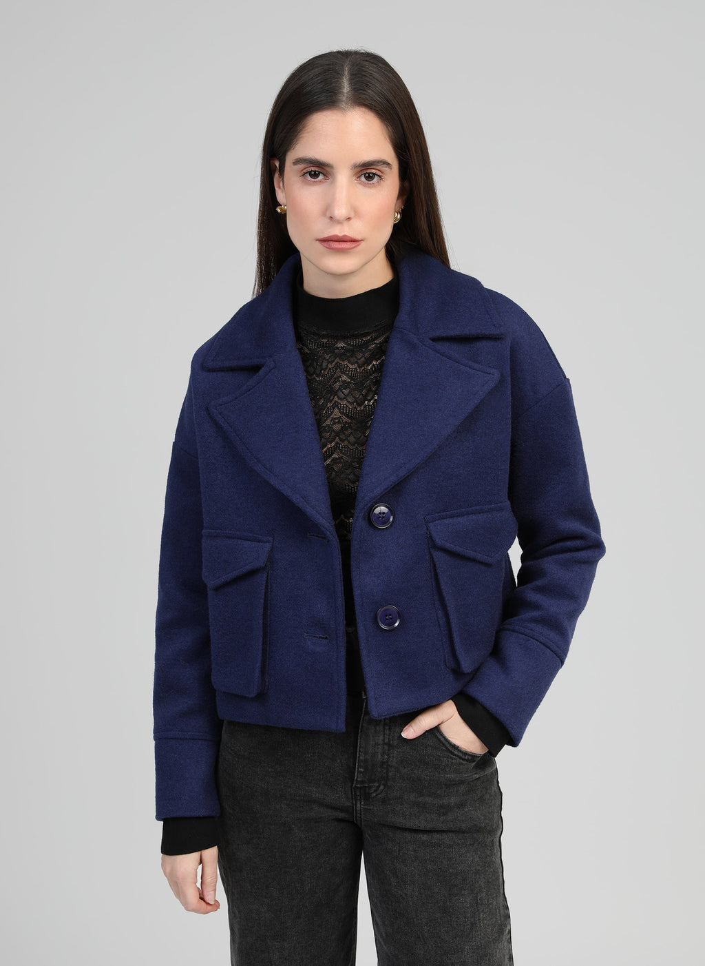 Veste Cassandra Bleu