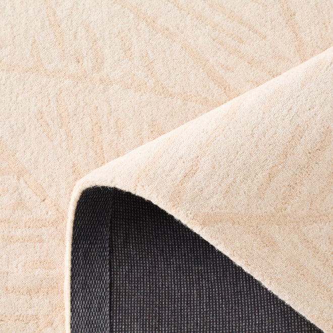 White Cedar – Foliage Wool Rug - Cream White Cedar