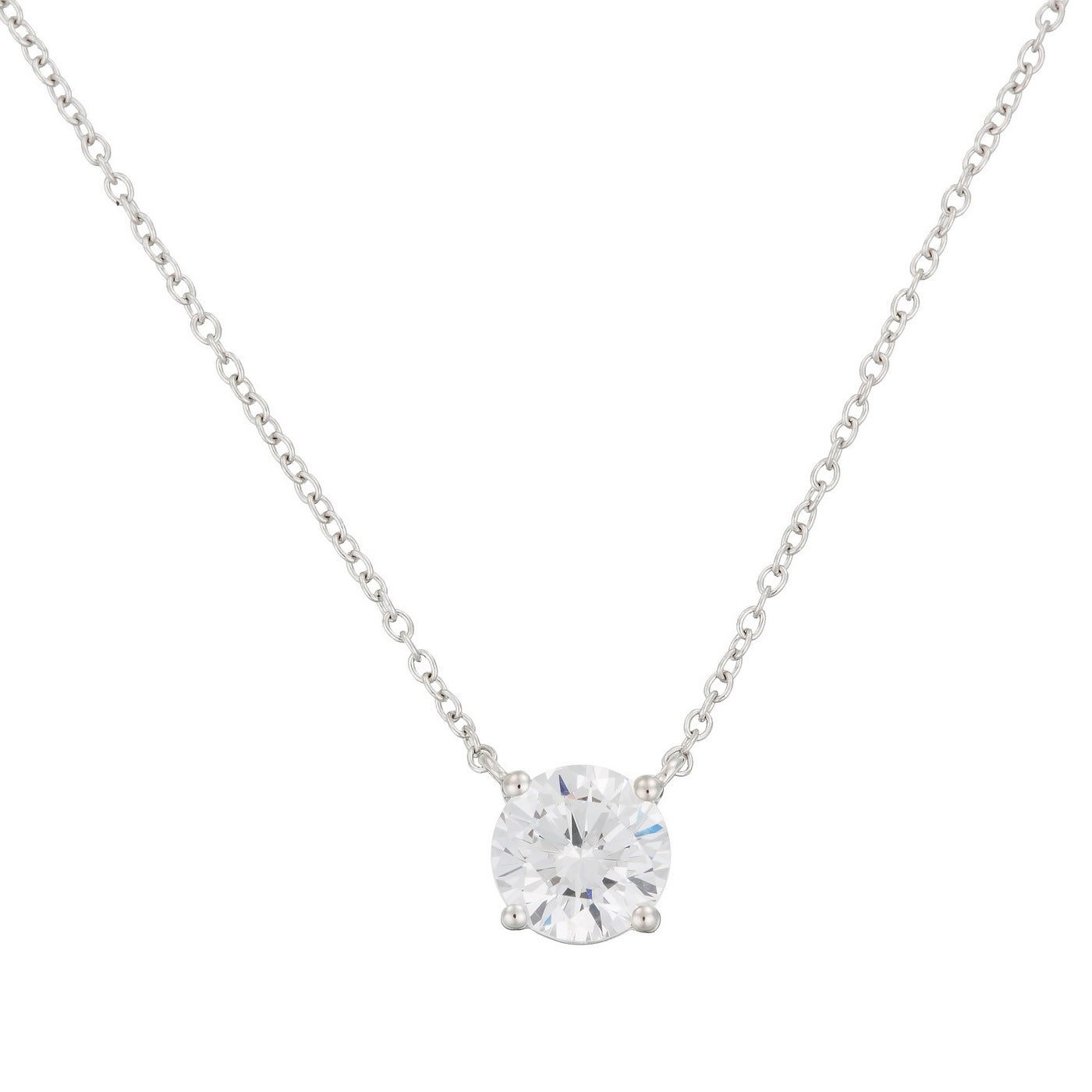 Necklace "Imperial Necklace 1" D1Ct/1 - 750/1000 White Gold