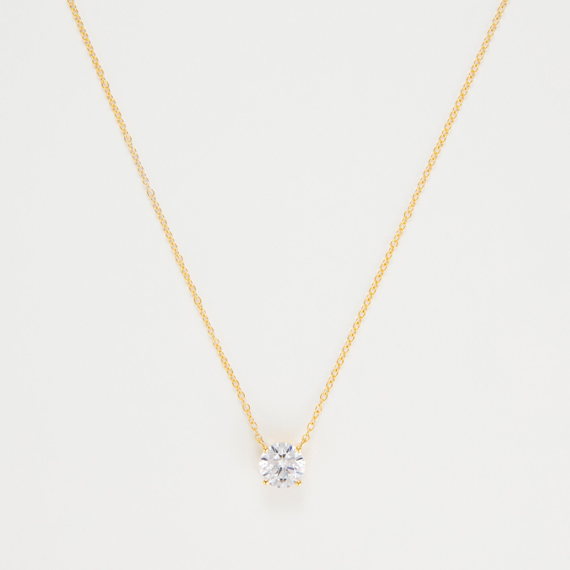 "Imperial Necklace 1" D1Ct/1 - 750/1000 Yellow Gold