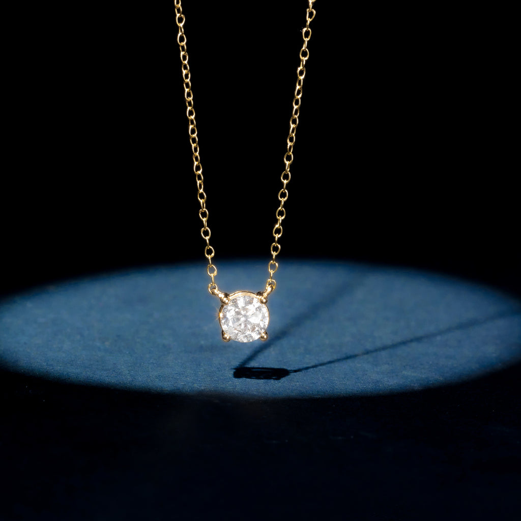 "Imperial Necklace 1" D1Ct/1 - 750/1000 Yellow Gold