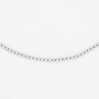 "River 3 Ct" Necklace 3Ct/136 - 375/1000 White Gold