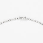 "River 3 Ct" Necklace 3Ct/136 - 375/1000 White Gold