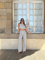 Blue Sailor Striped Trousers